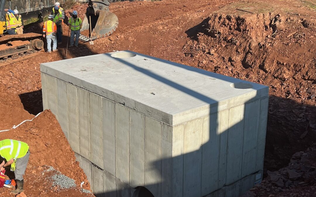 Large Drainage Tank in Manasses Virginia